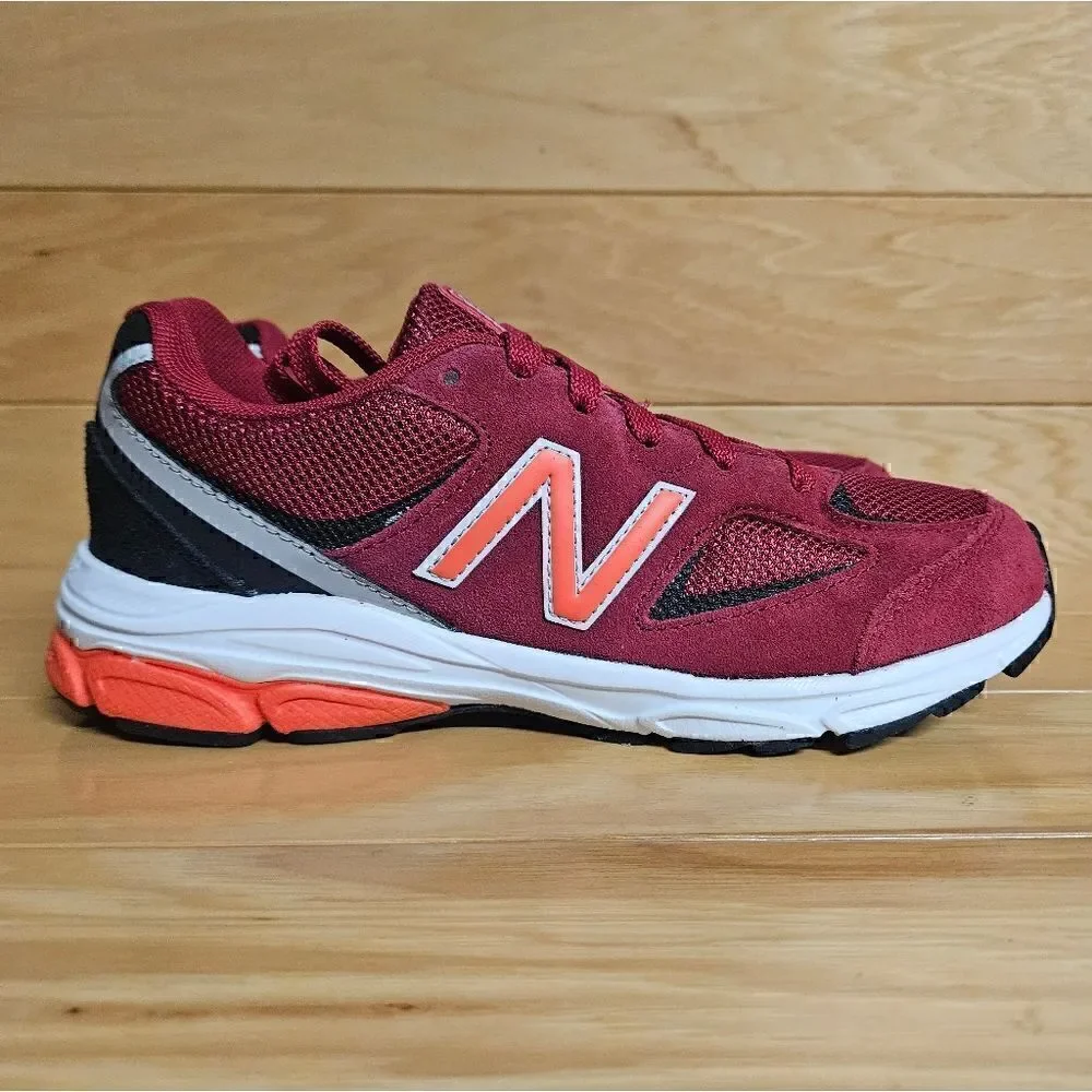 New Balance 888 Size 4.5 Youth Red Kids Boys Girls Sneaker Shoe GK888CB2